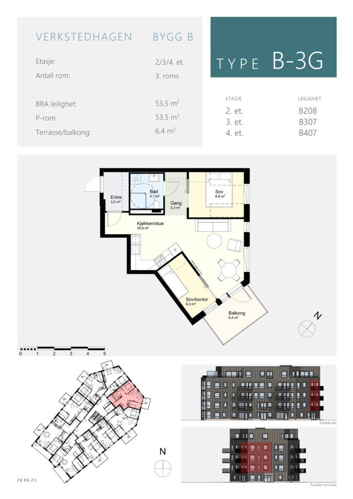 Plantegning Galleribilde