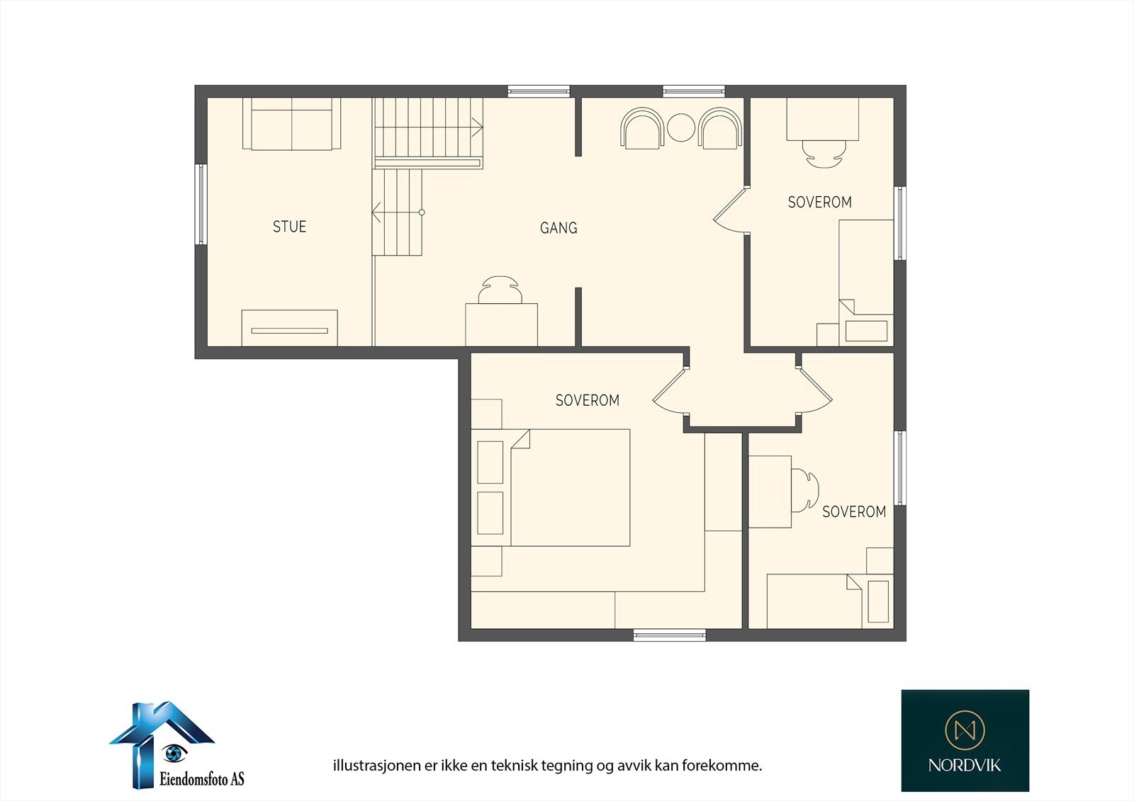 Presentasjon av 2. etasje Galleribilde