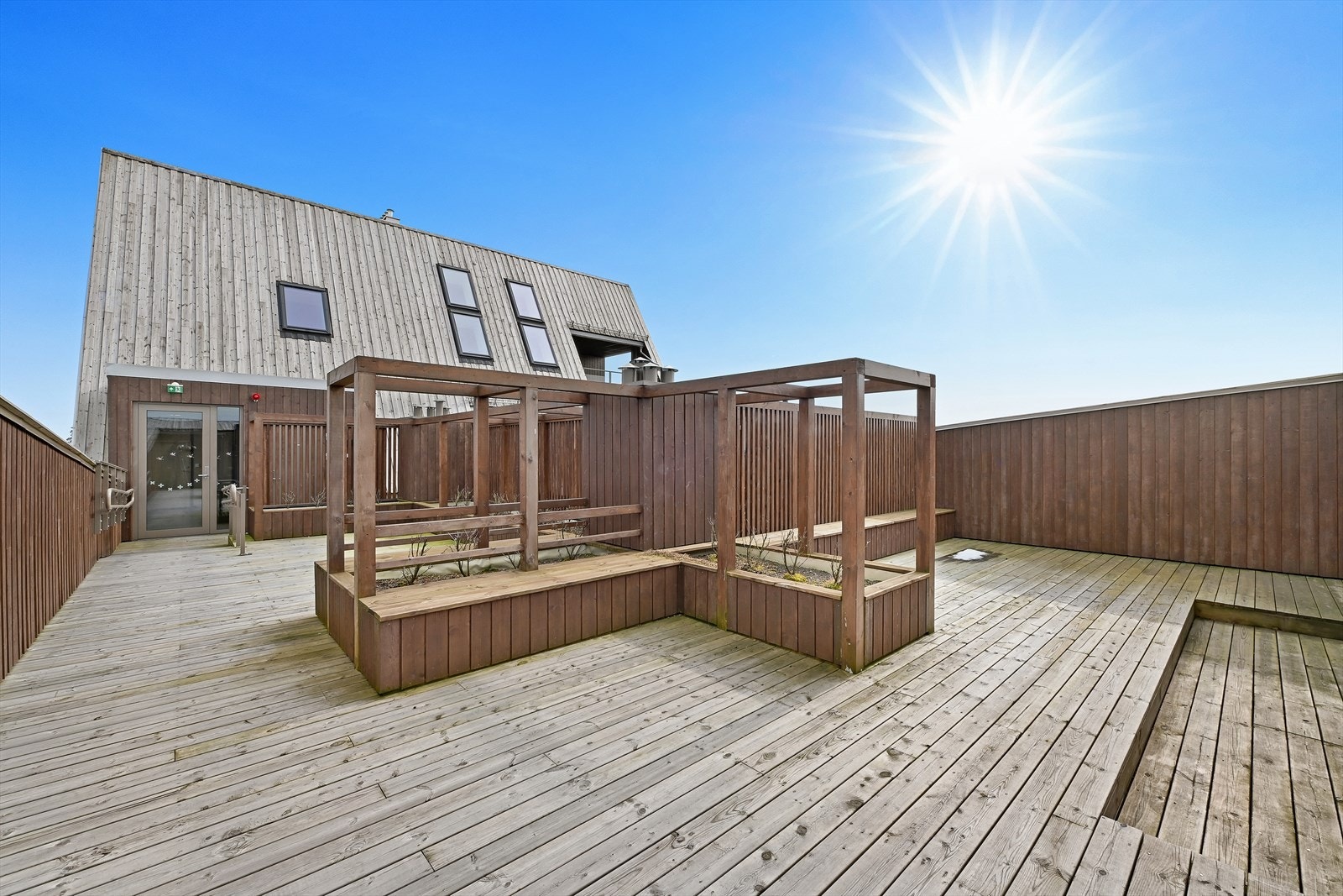 Felles takterrasse Galleribilde