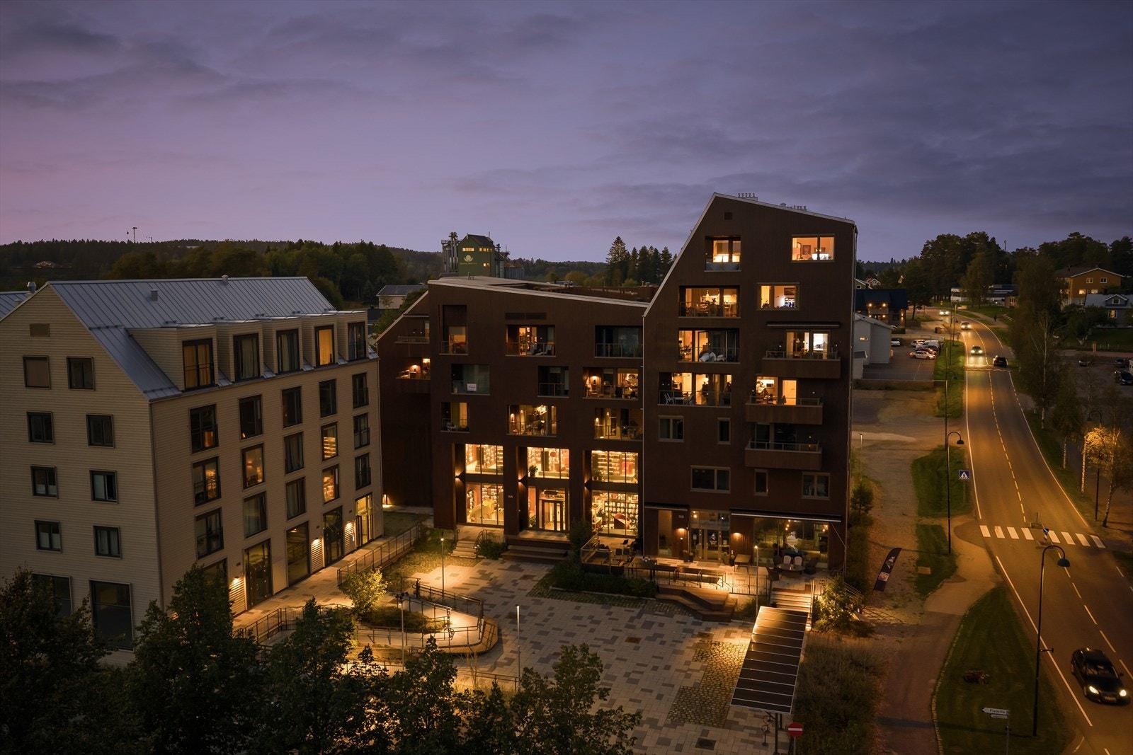 Dronefoto Galleribilde