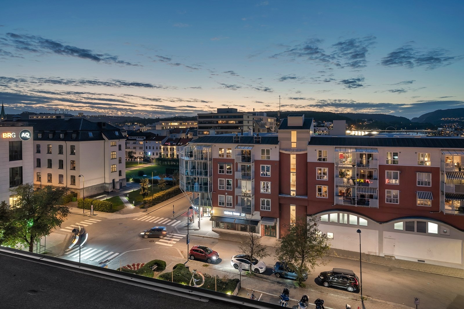 Her får man utsikt over byens tak! Galleribilde