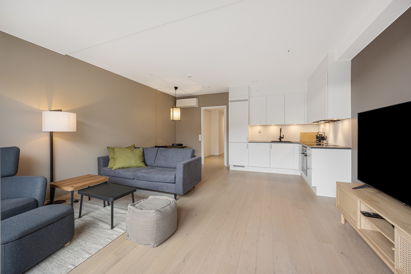 Leiligheten har en fin planløsning og en god standard Galleribilde