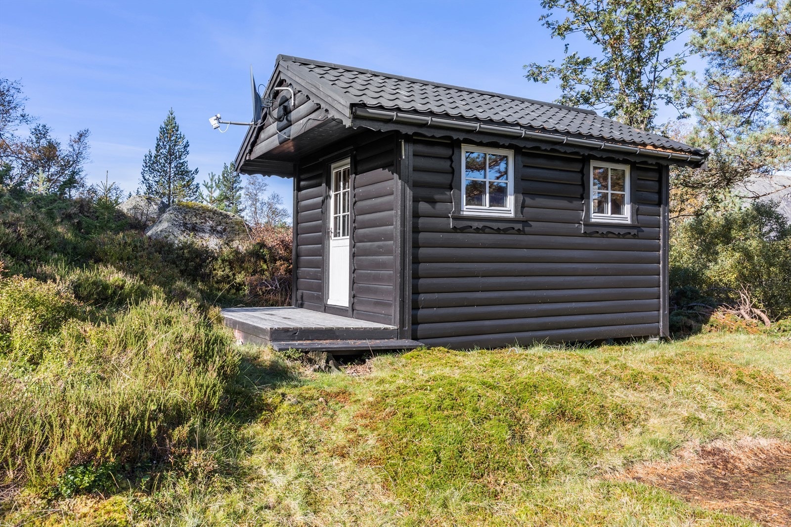 Utvendig bod. Galleribilde