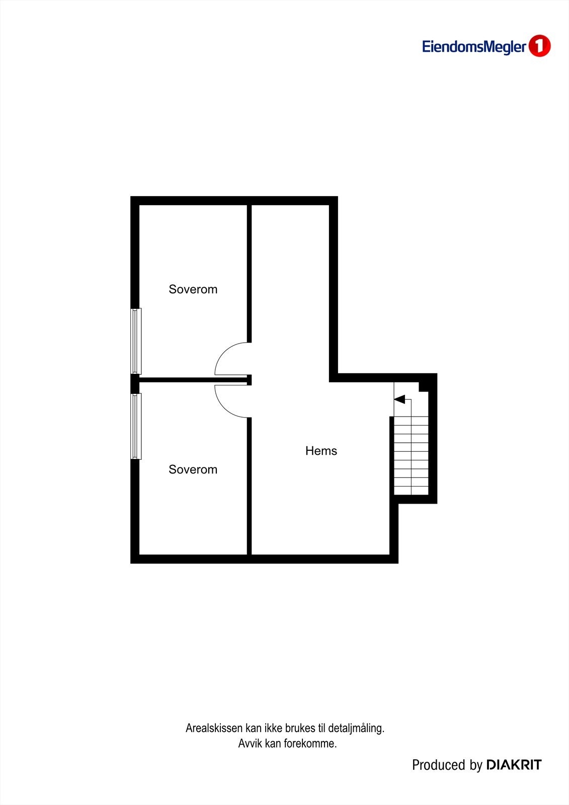 Plantegning 2. etasje. Galleribilde