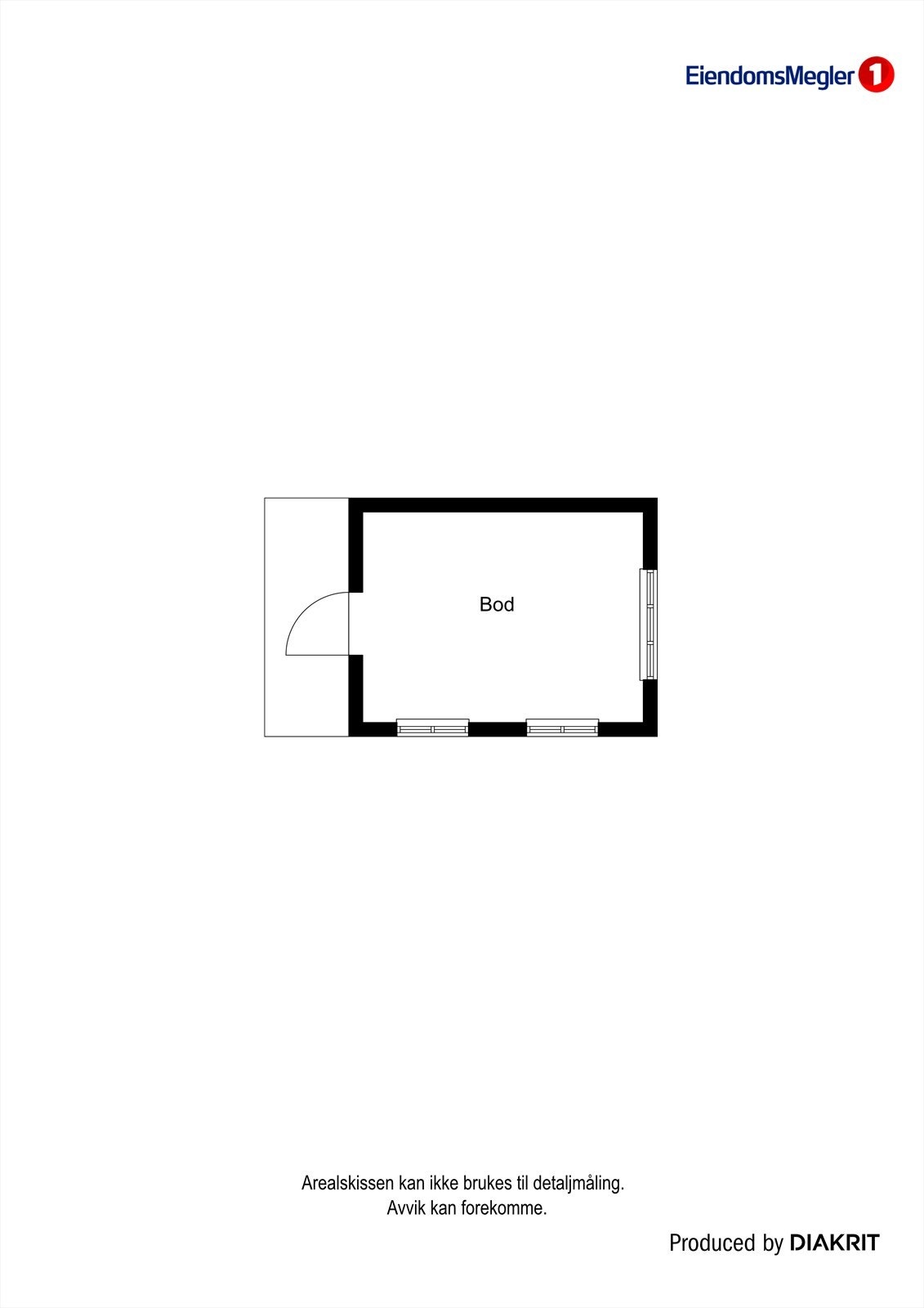 Utvendig bod. Galleribilde