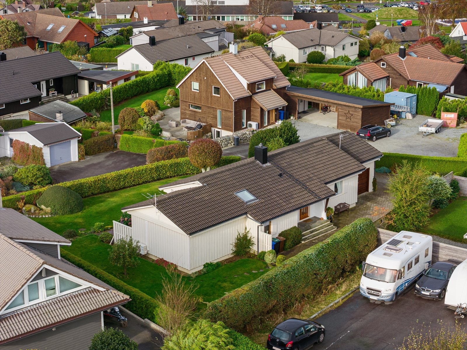 Overbygget inngangsparti. Galleribilde