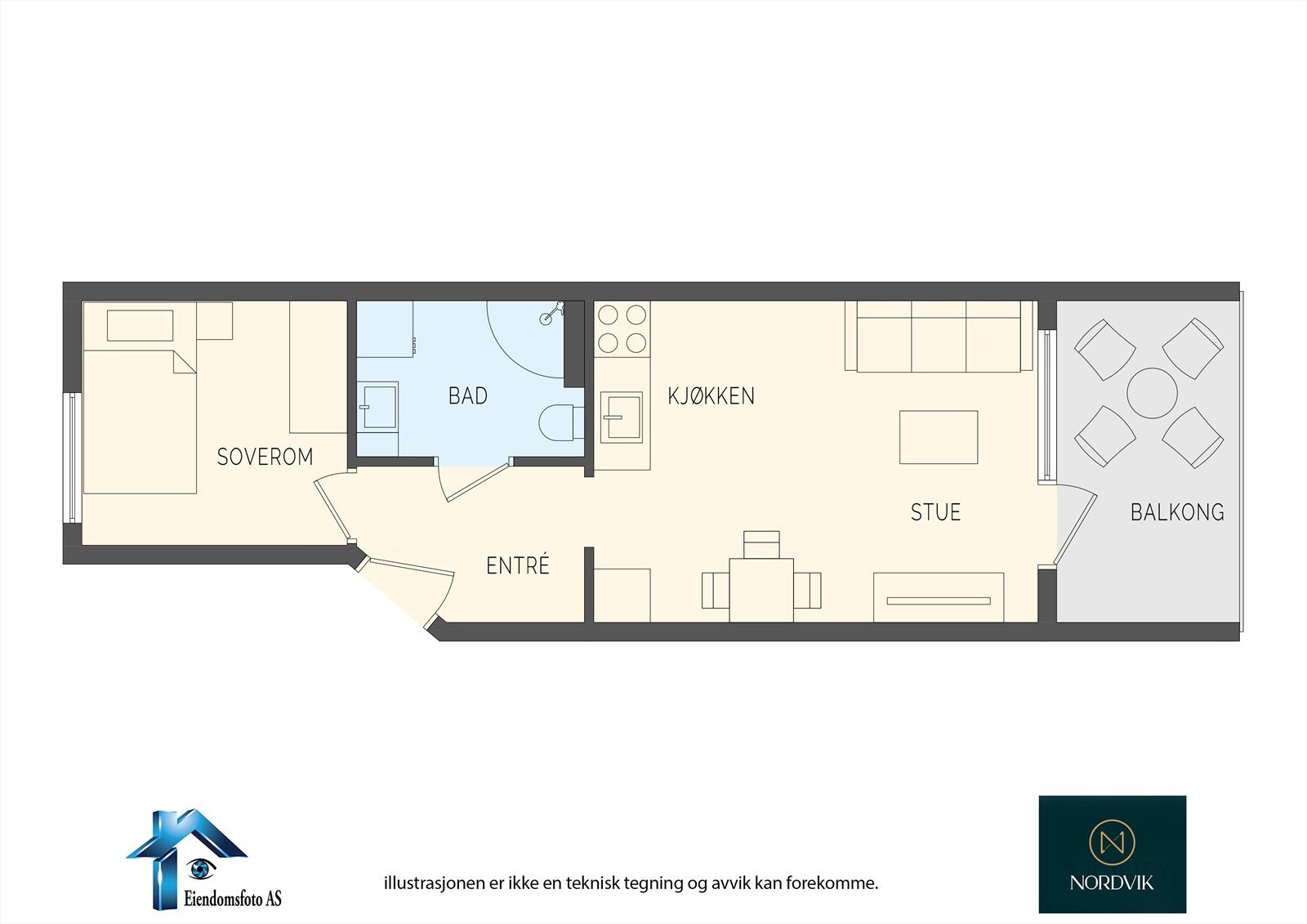 Planskisse Galleribilde