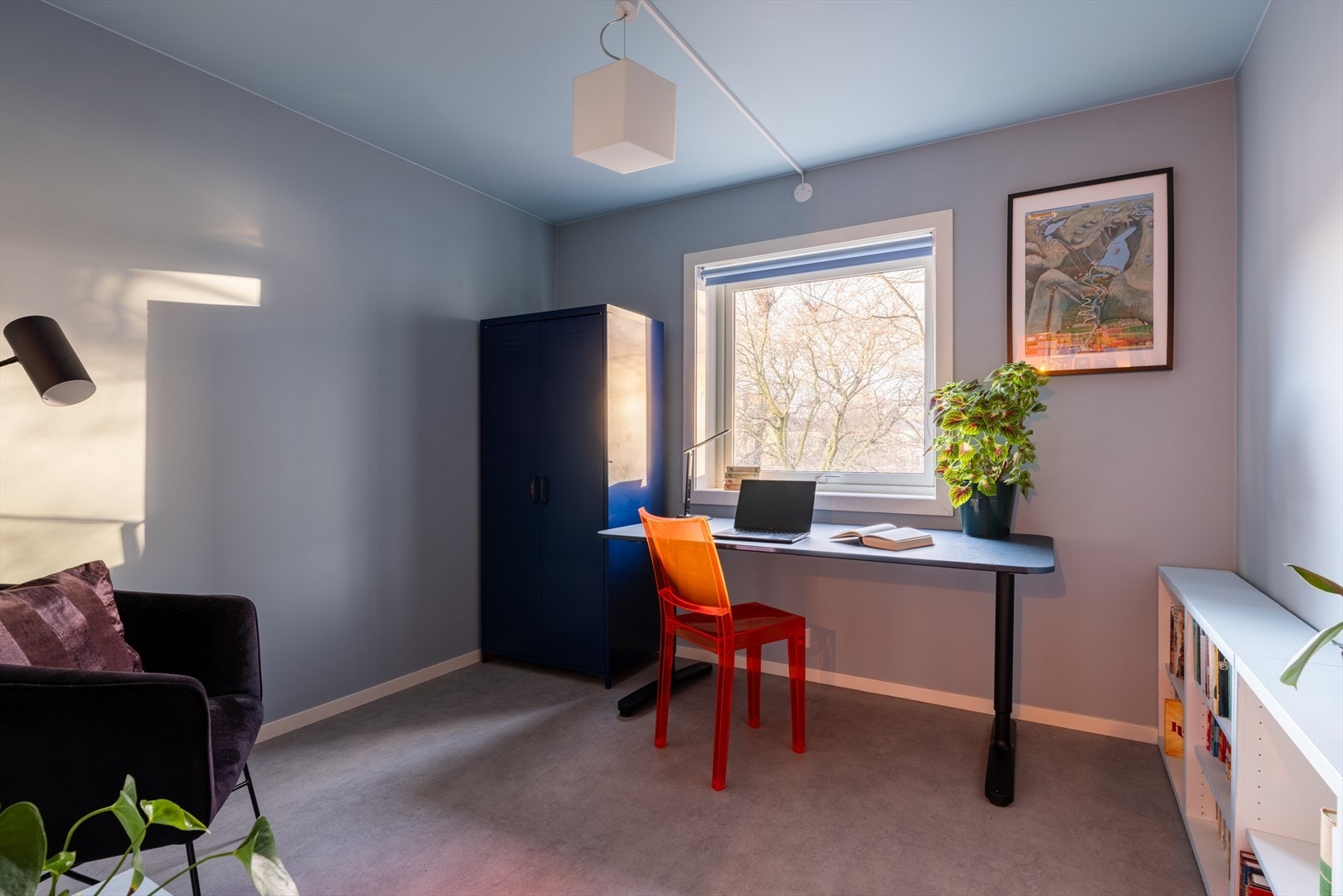 Soverom 3: God plass til seng og tilhørende møbler. Galleribilde