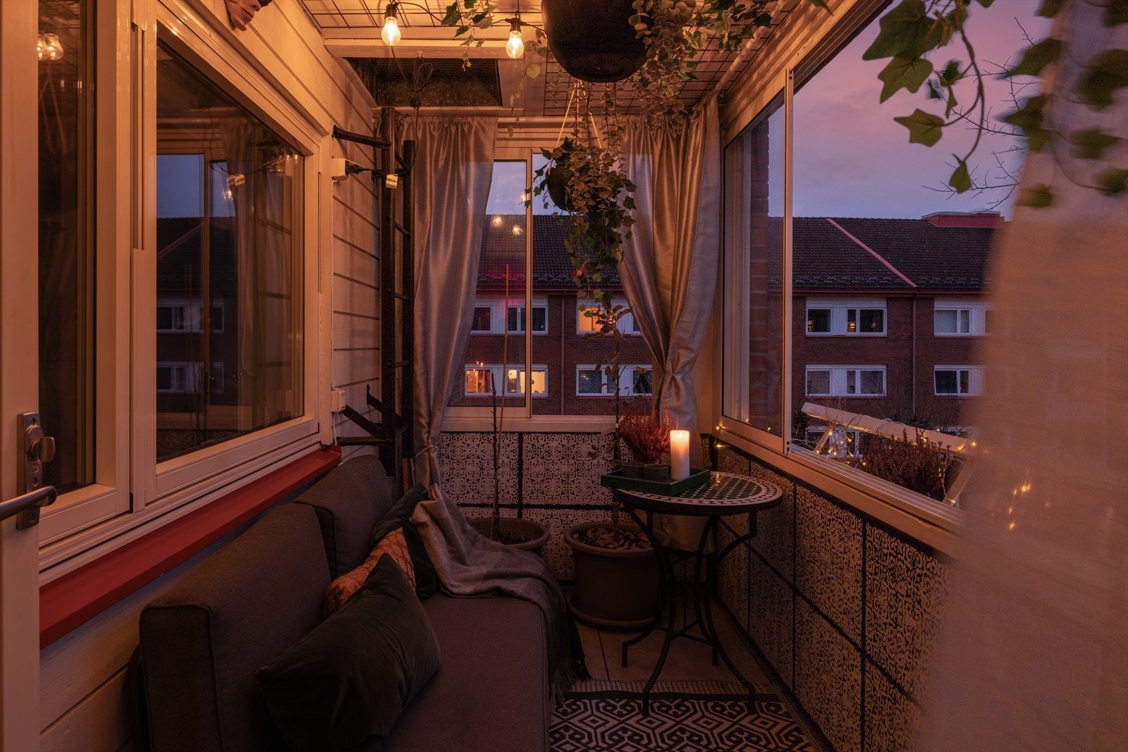 Hyggelig kveldstemning. Galleribilde