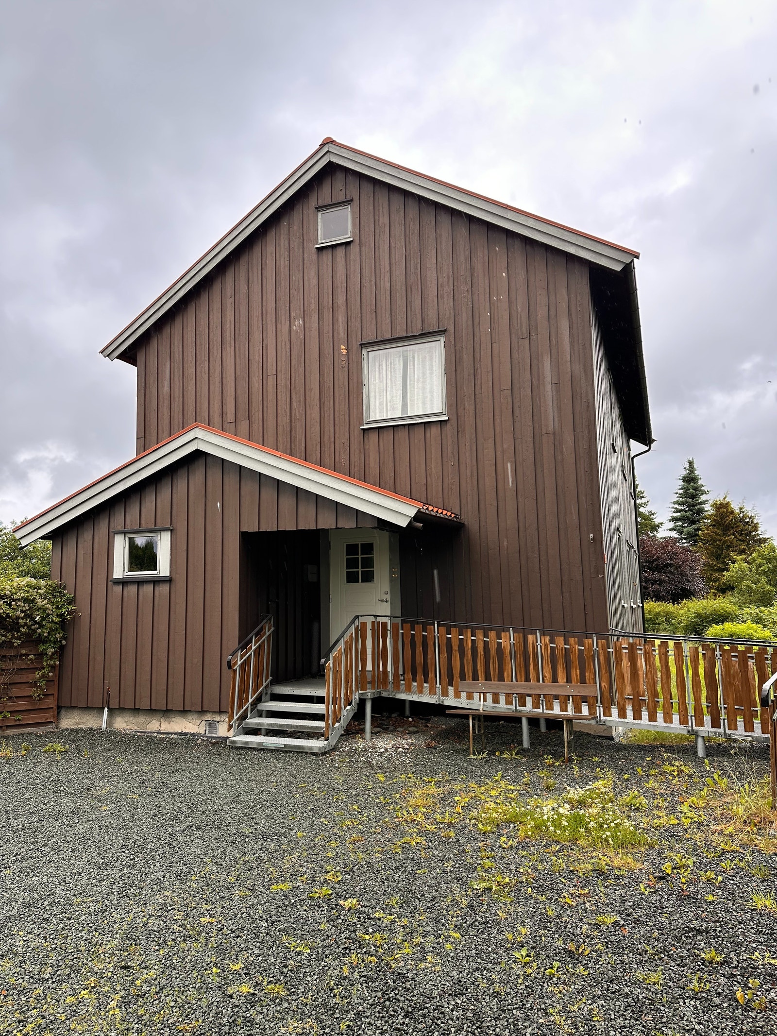 Boligen og gårdsplass Galleribilde