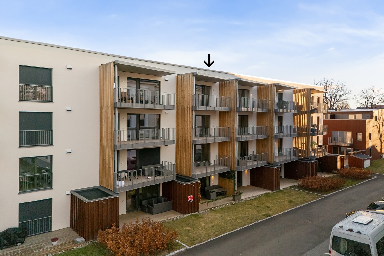 Svært god intern beliggenhet i øverste etasje Galleribilde