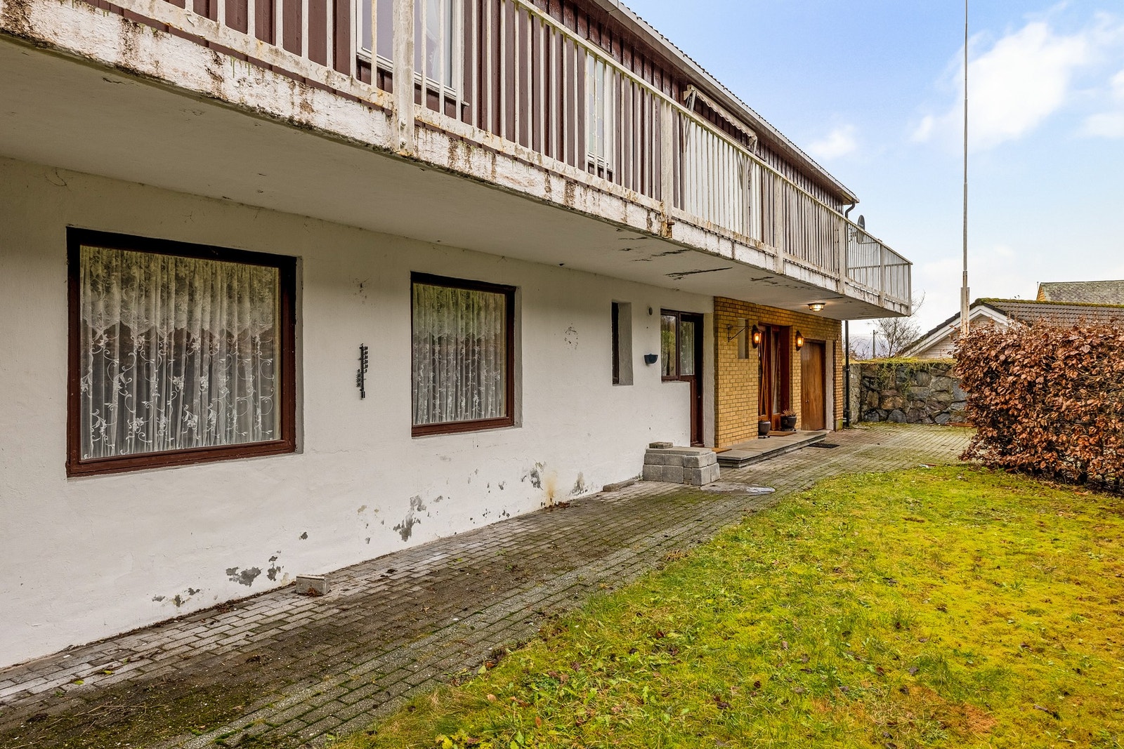 Boligen har en attraktiv beliggenhet på Søreidegrend. Galleribilde