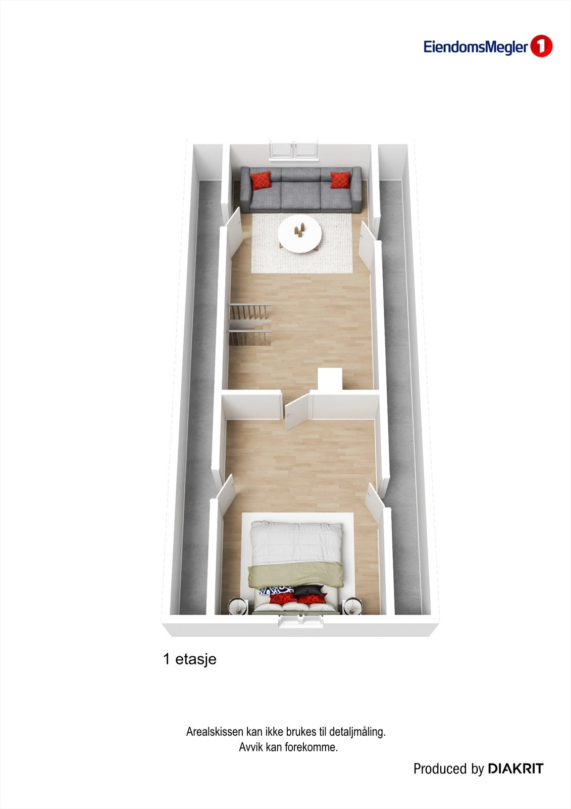 Plantegning hems Galleribilde