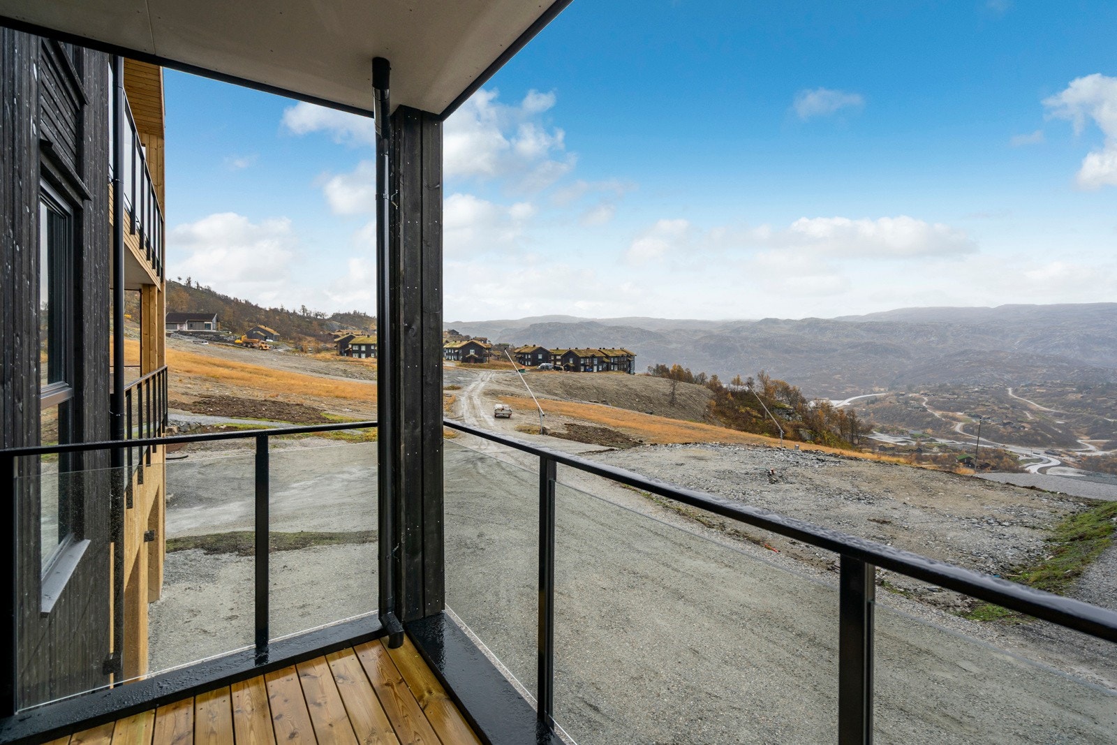 Fantastisk utsikt fra leiligheten. Galleribilde