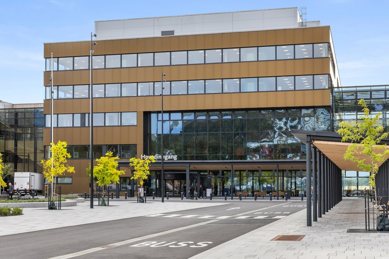 Og kort gange til nye Drammen sykehus Galleribilde