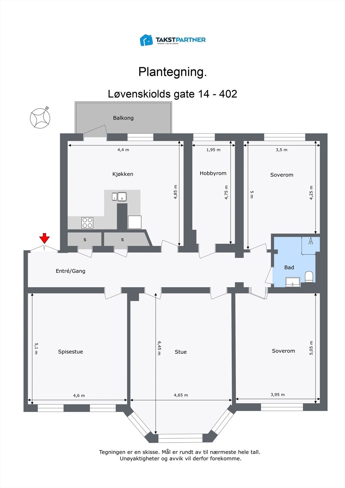 Plantegning. Galleribilde