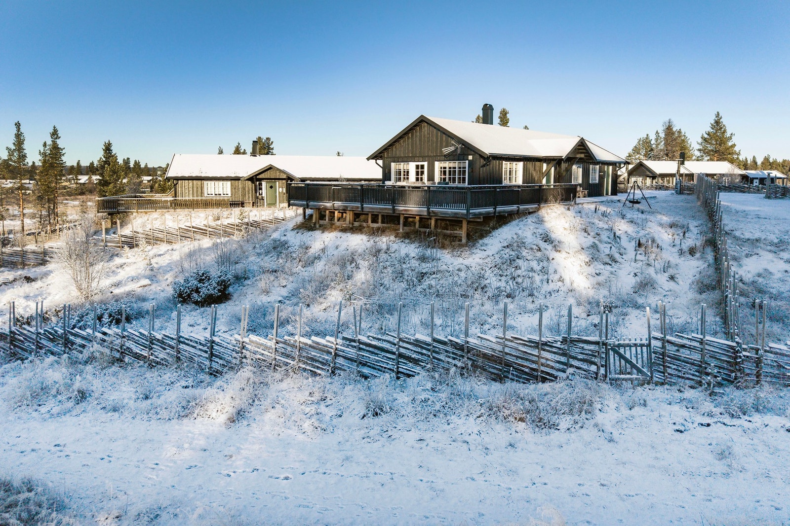 Hytta har fantastisk beliggenhet! Galleribilde