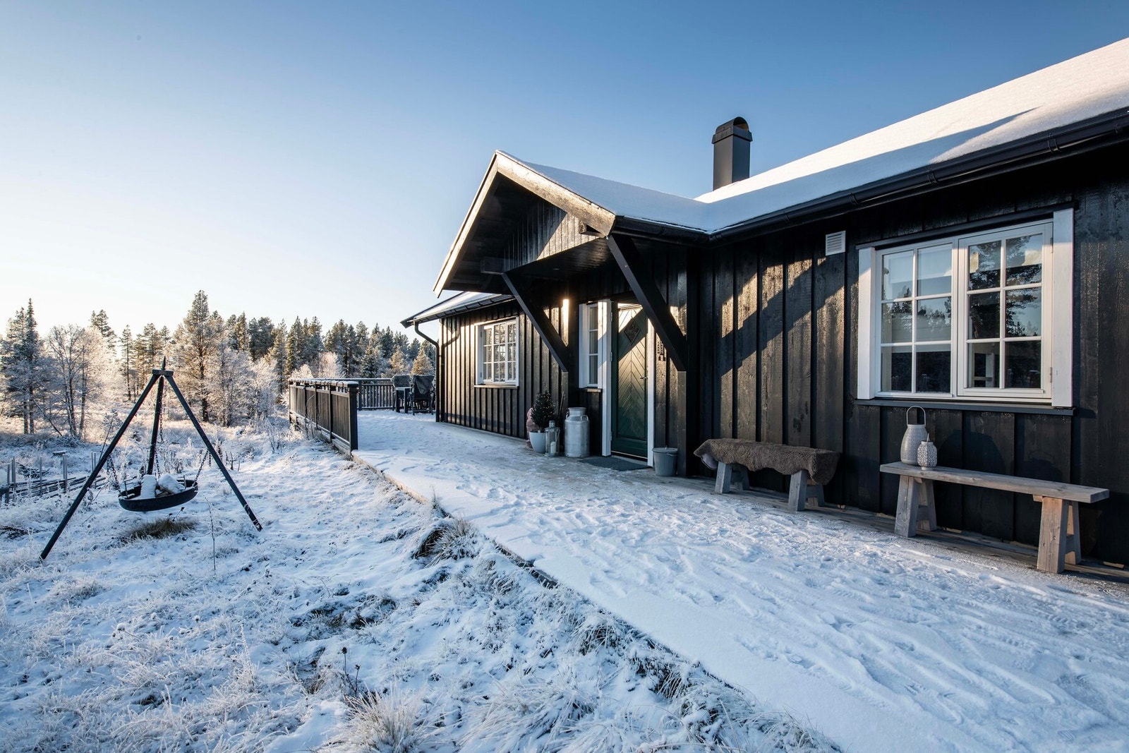 Trivelig inngangsparti. Galleribilde