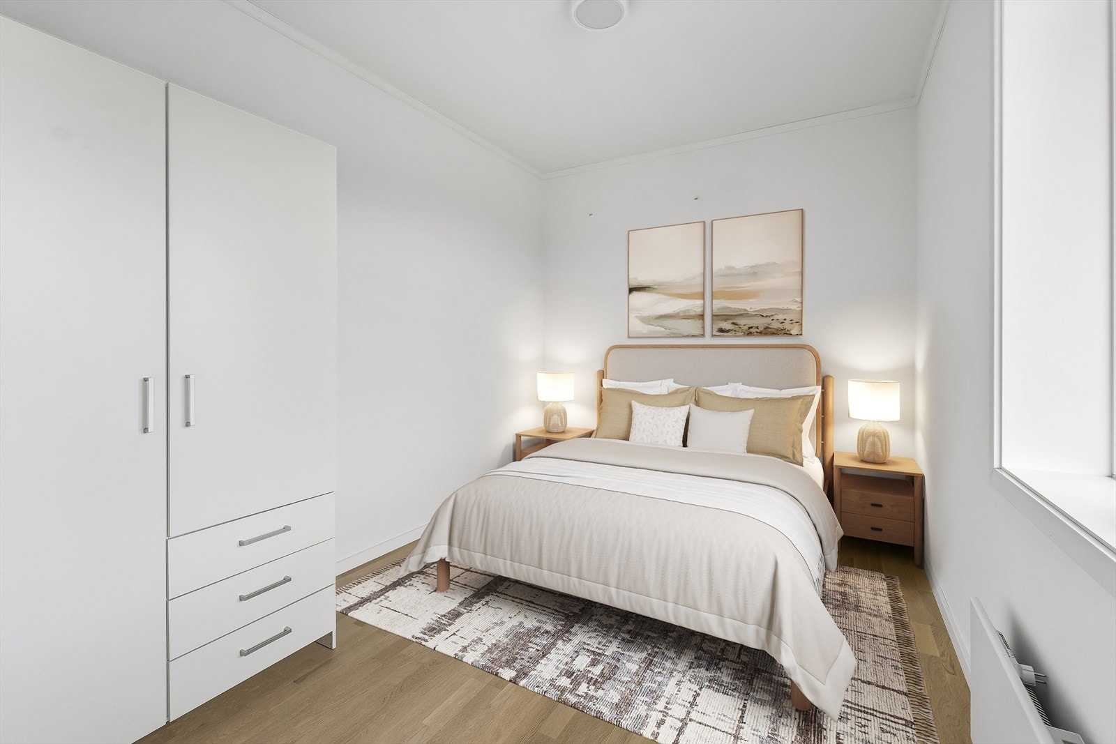 Soverom 2 (Bildet er digitalt stylet). Galleribilde