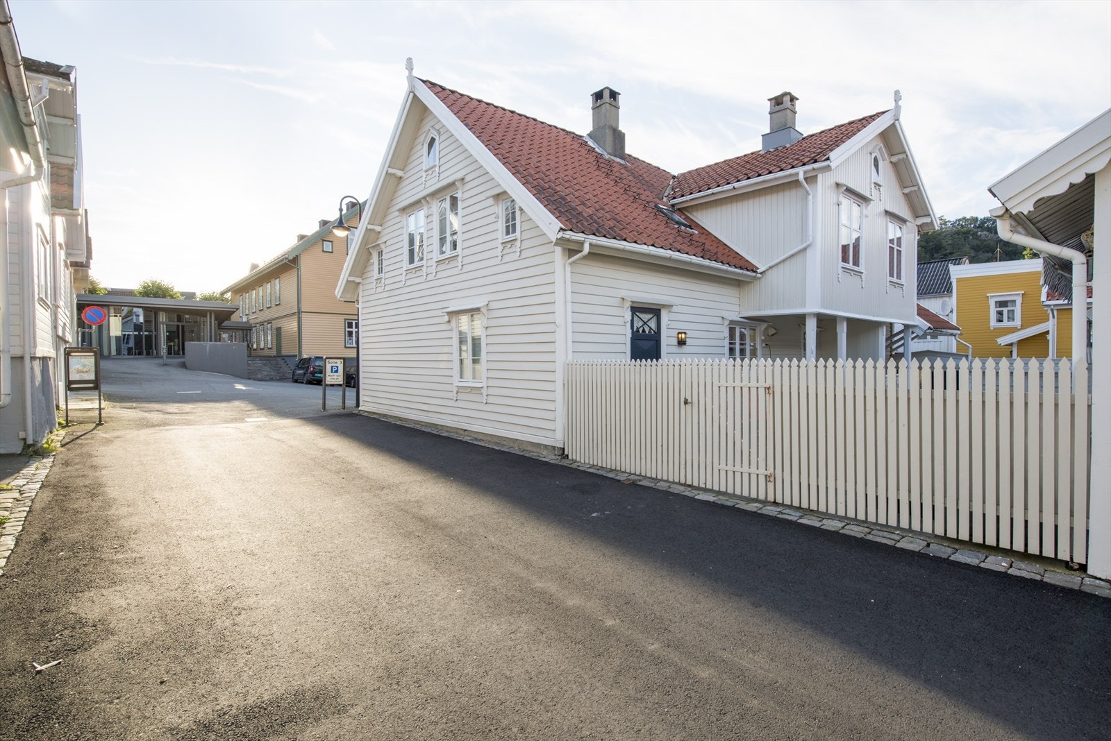 Eiendommen sett fra Storgaten Galleribilde