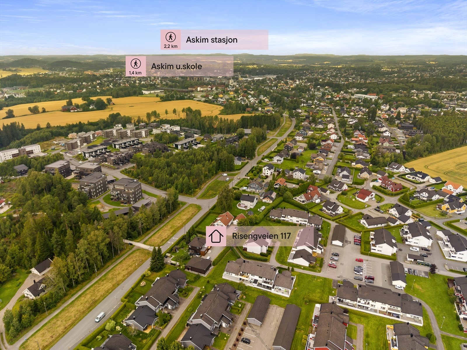 Dronefoto Galleribilde