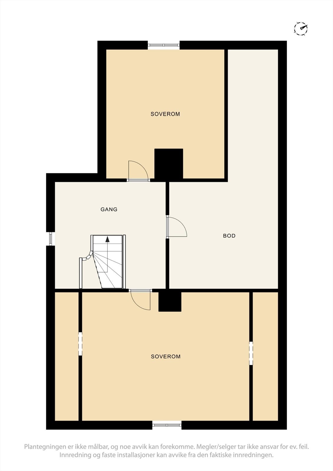Plantegning - 2.etasje. Galleribilde