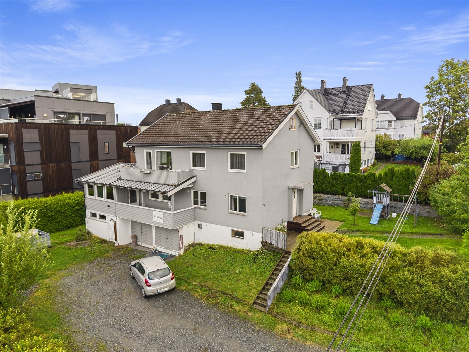 Dronefoto Galleribilde