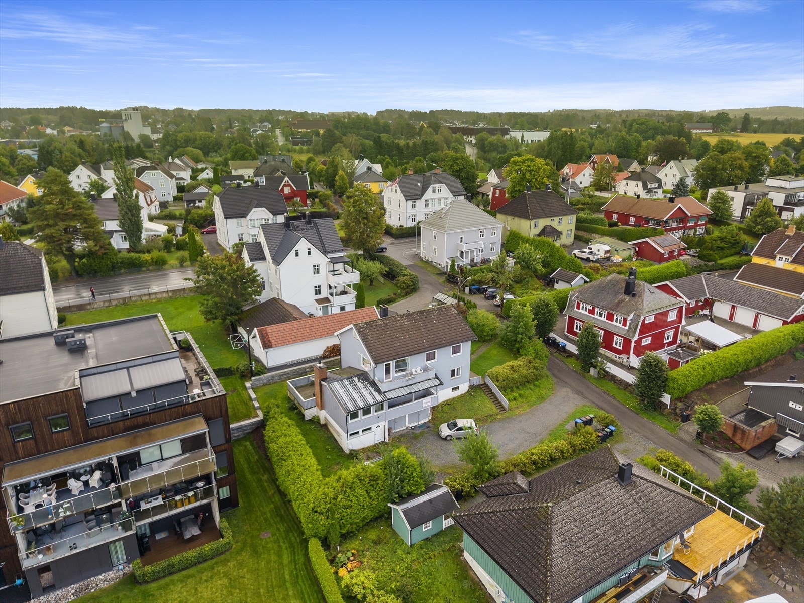 Dronefoto Galleribilde