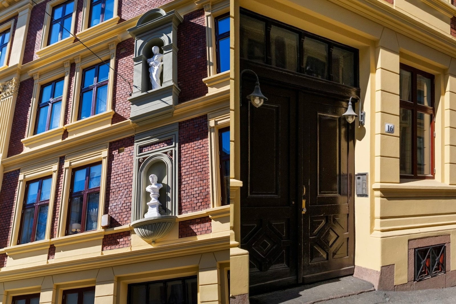 Bygården har et herskaeplig preg og skiller seg ut med sine vakre utsmykninger og flotte detaljer. Sameiet renoverte fasaden på fremsiden og baksiden i 2024. De har også skiftet tak og gjennomført brannsikring av gården. Galleribilde