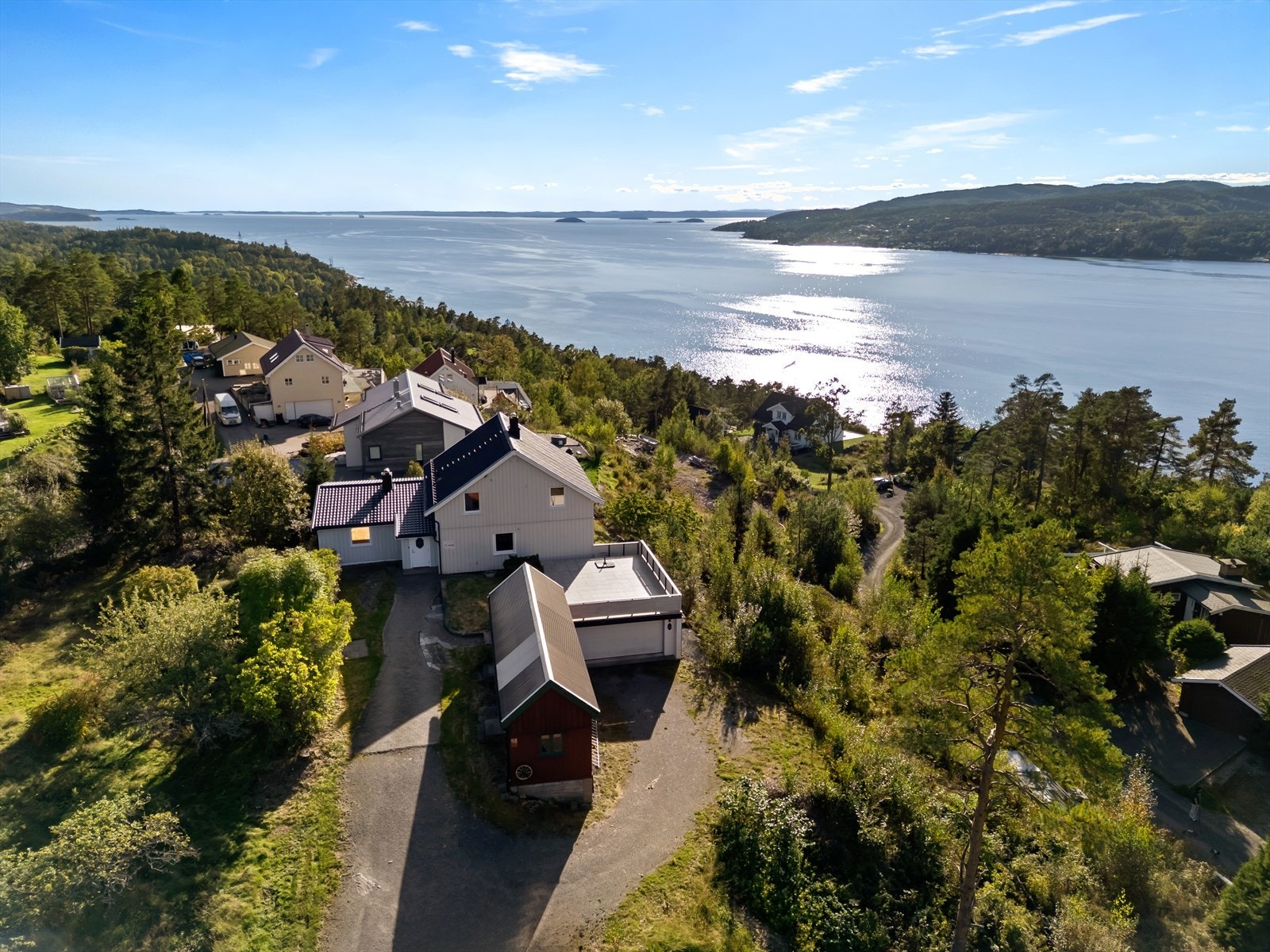 Dronefoto Galleribilde