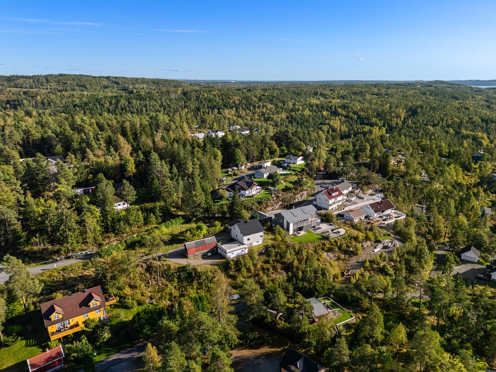 Dronefoto Galleribilde