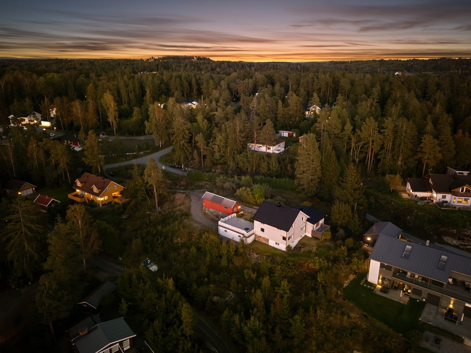 Dronefoto Galleribilde