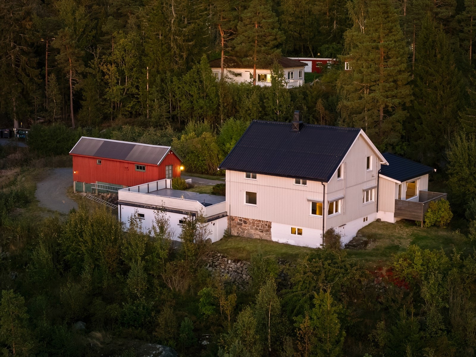 Dronefoto Galleribilde