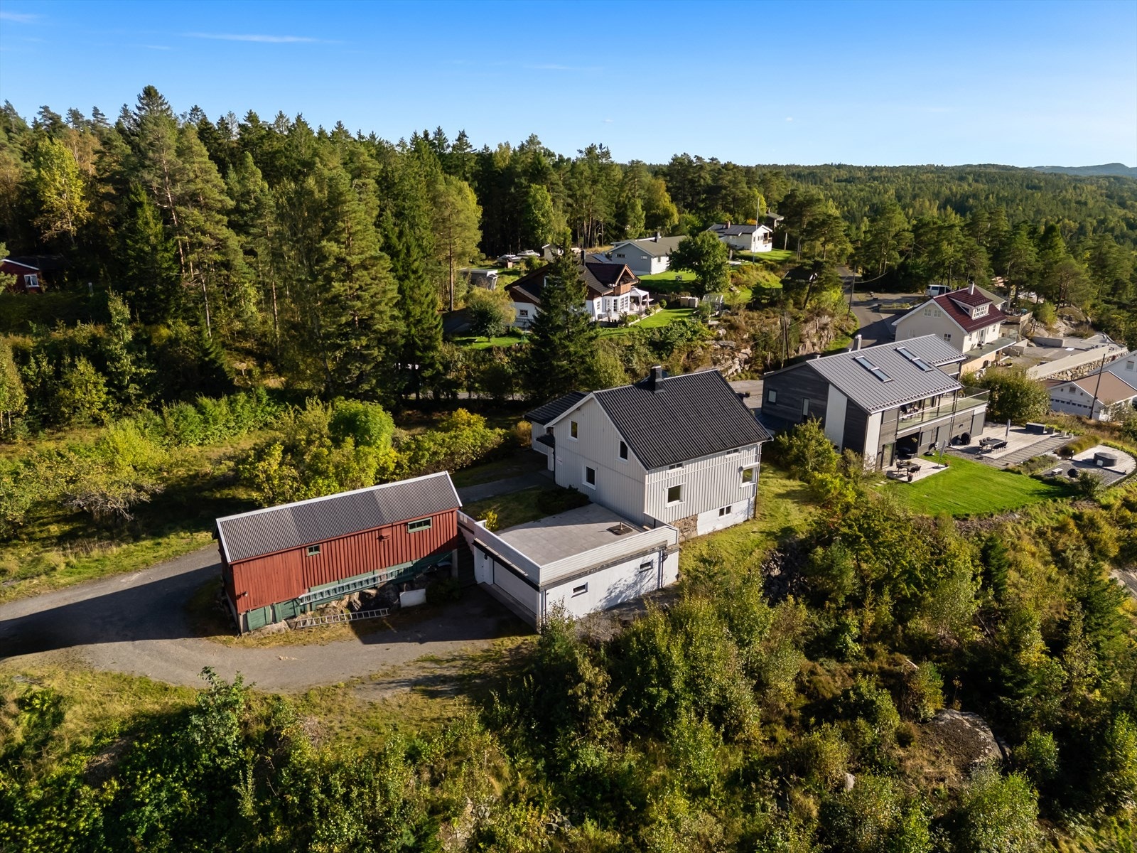 Dronefoto Galleribilde