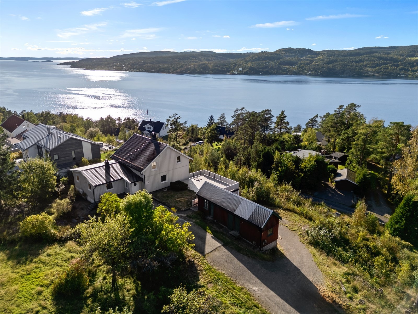 Dronefoto Galleribilde