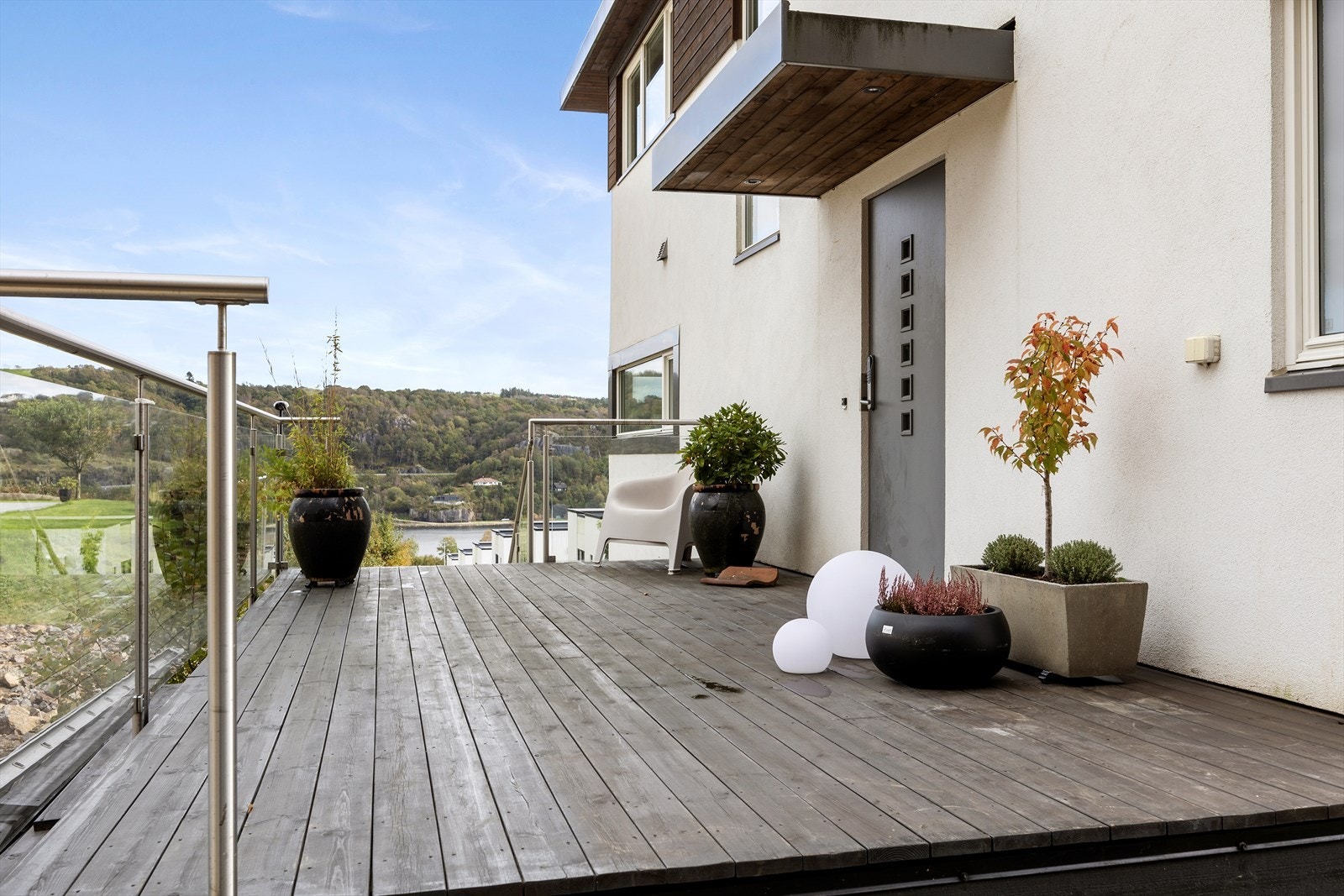 Fint inngangsparti. Galleribilde