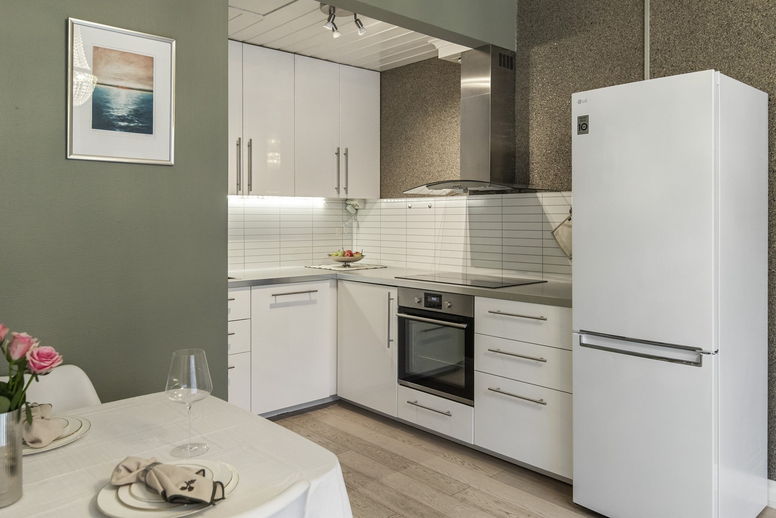 Pent kjøkken Galleribilde