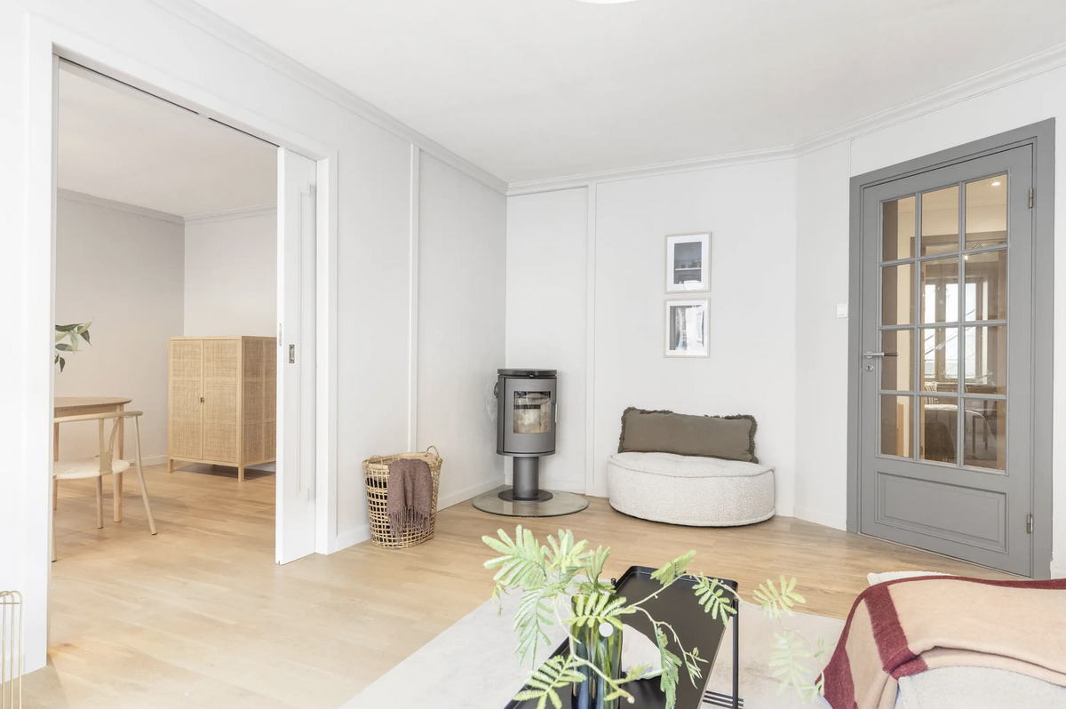 Peis i stua nå til vinteren Galleribilde