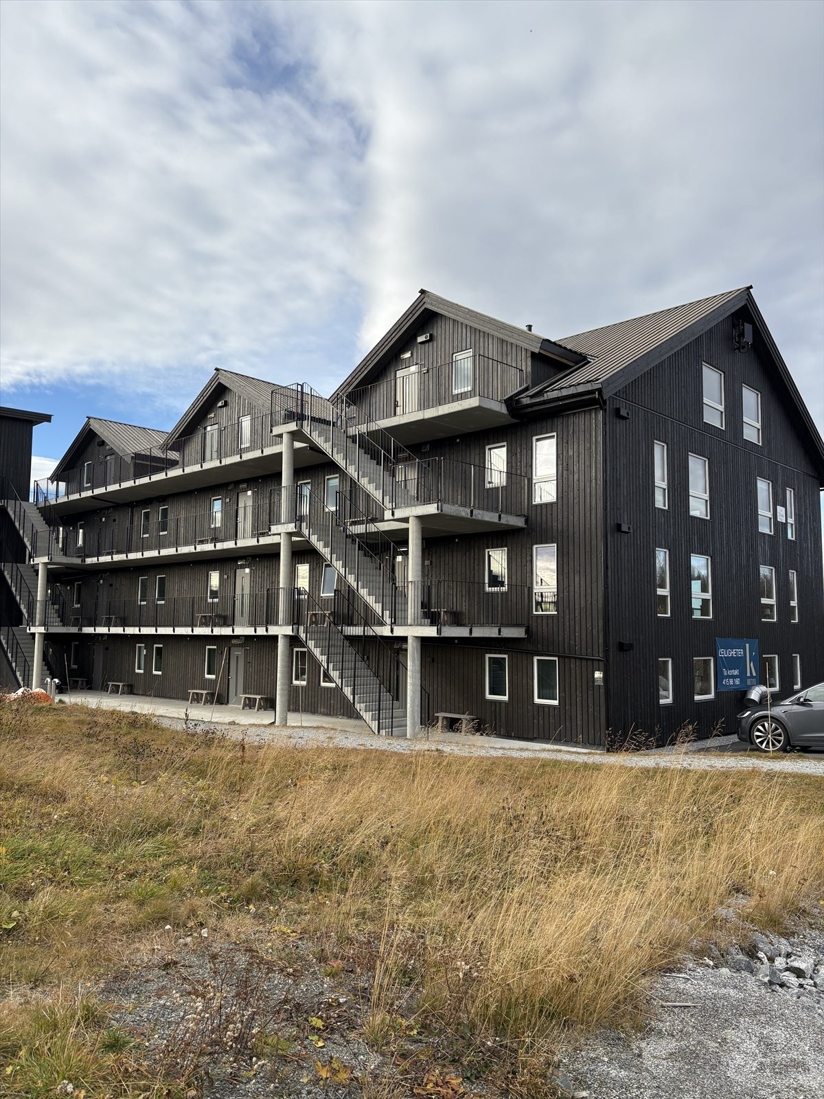 Fasade på bygget Galleribilde