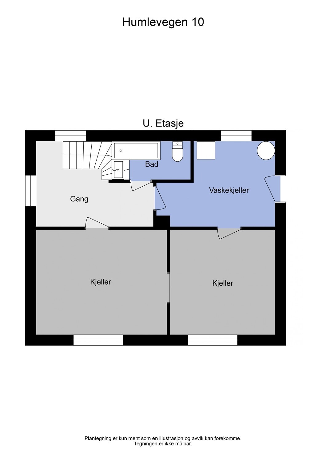 Plantegning 2 etasje Galleribilde