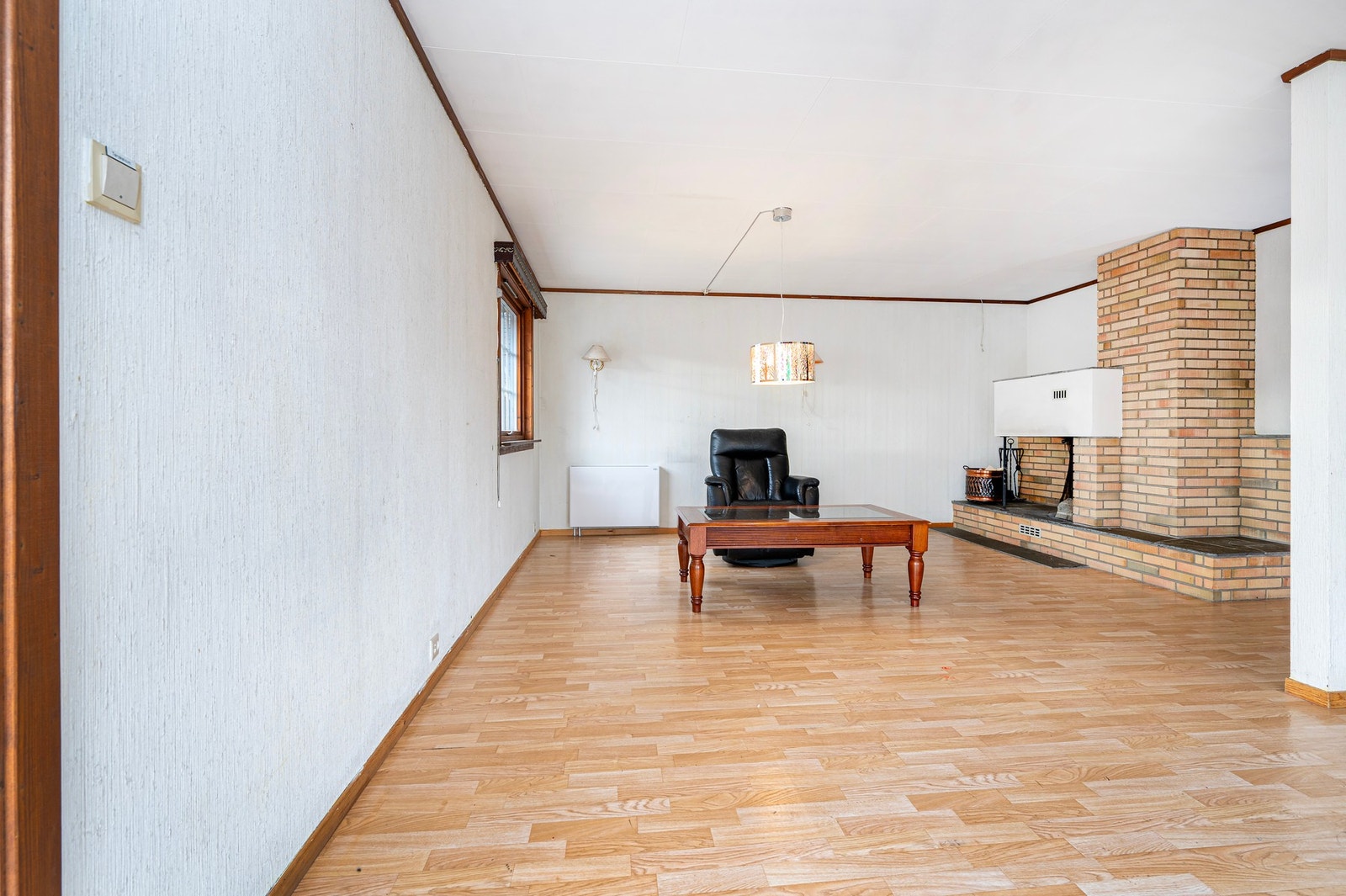 Boligen har elementpipe og åpen peis. Galleribilde