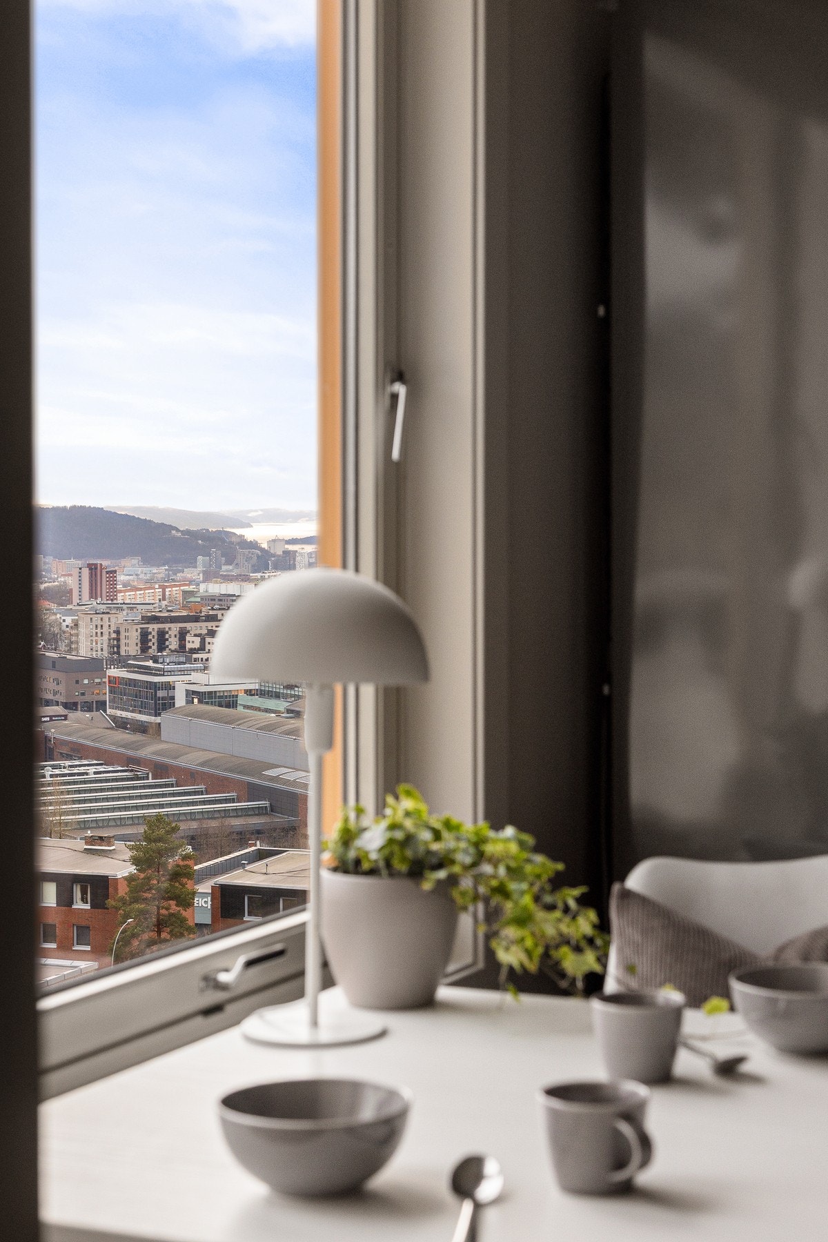 Her kan du nyte frokosten til den flotte utsikten! Galleribilde