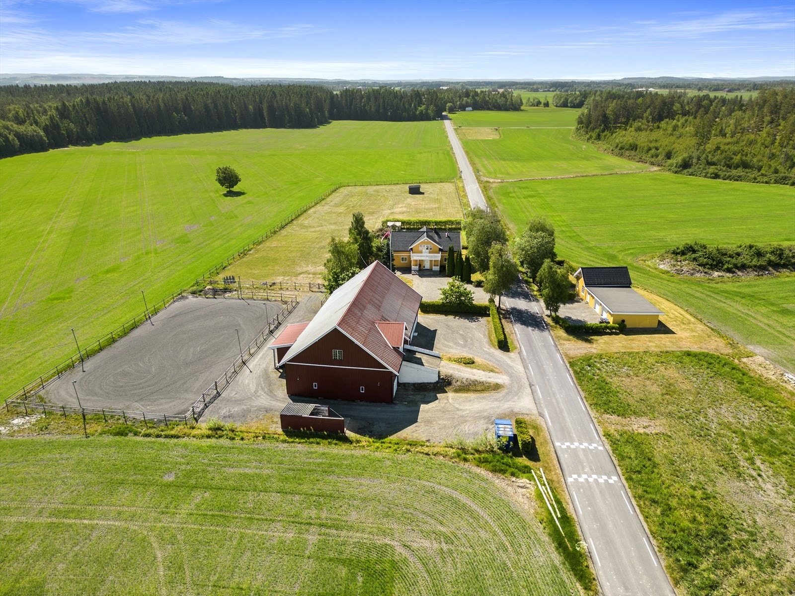 Dronefoto Galleribilde