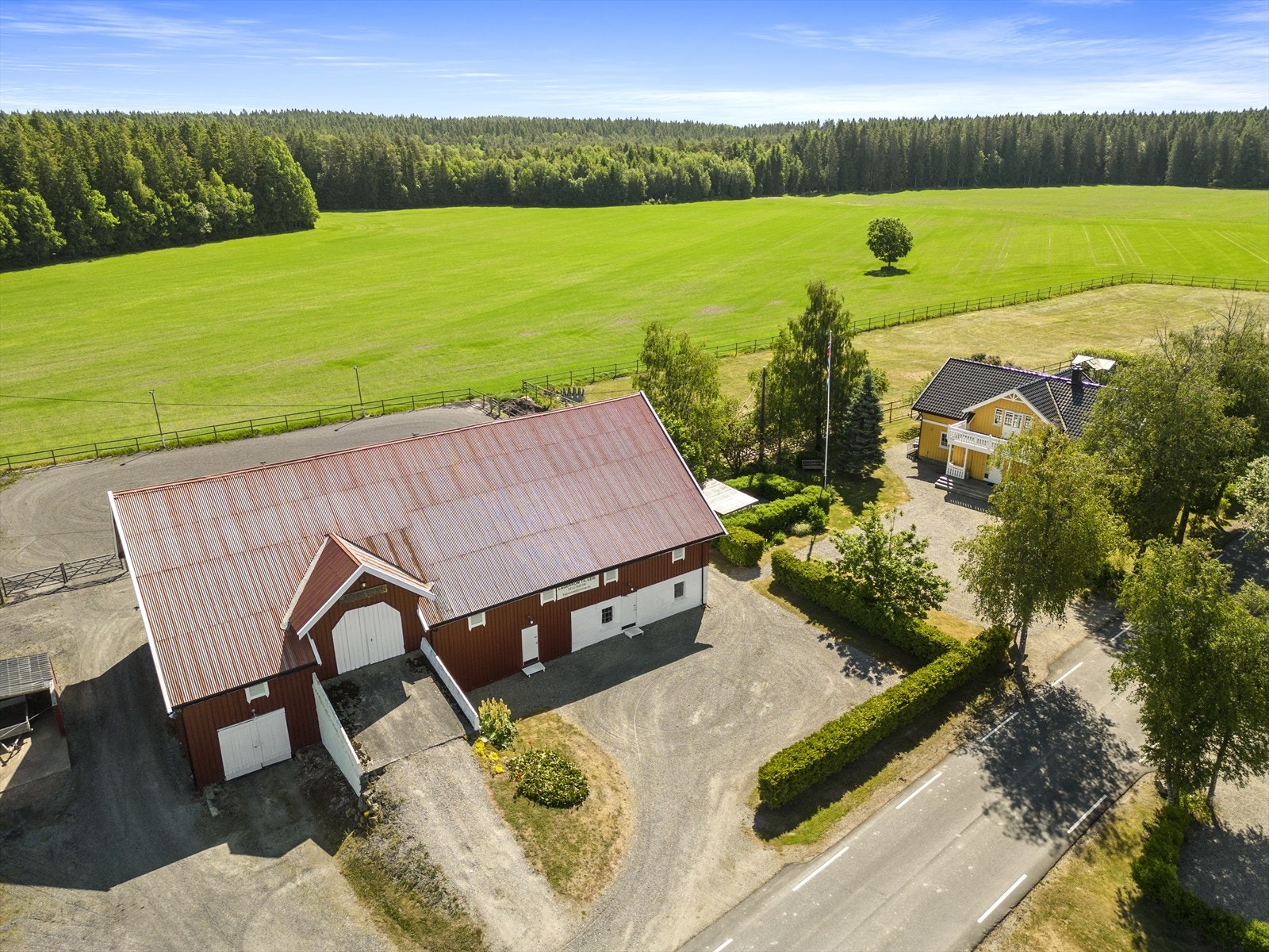 Dronefoto Galleribilde
