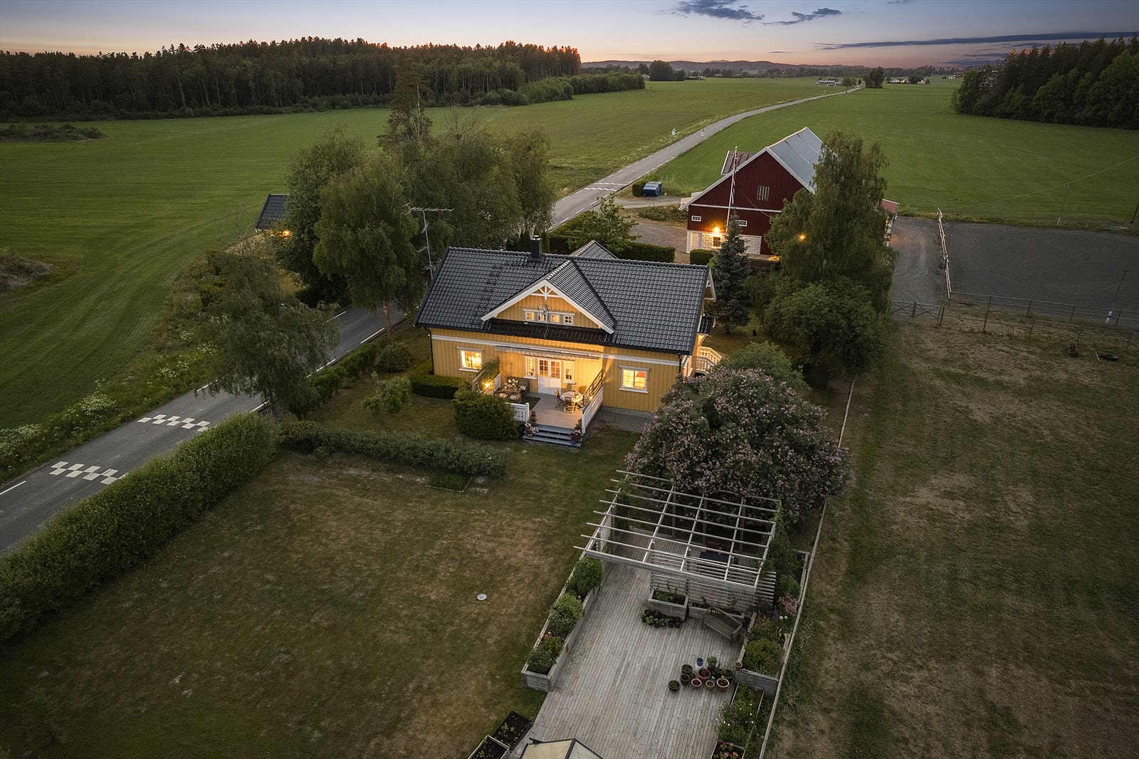 Dronefoto Galleribilde