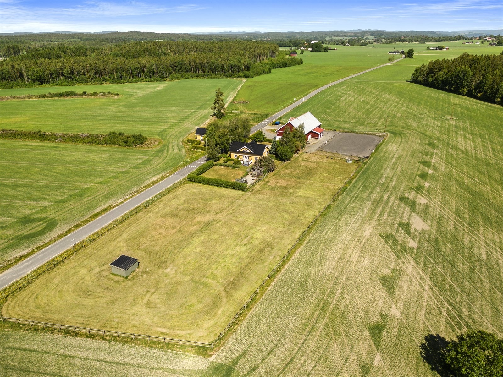 Dronefoto Galleribilde