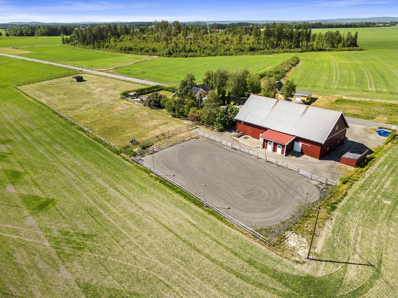 Dronefoto Galleribilde