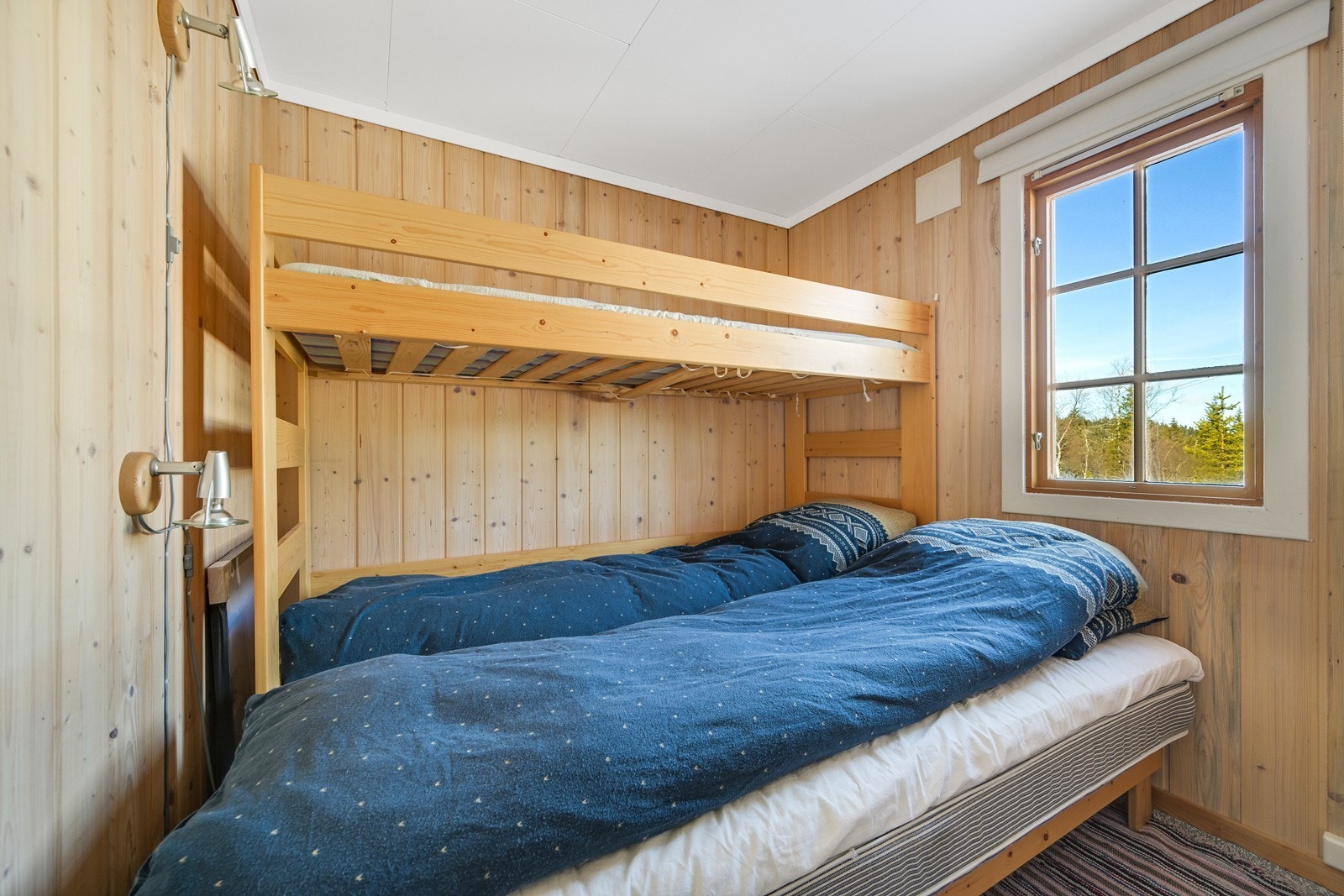 Et soverom med familiekøyeseng Galleribilde