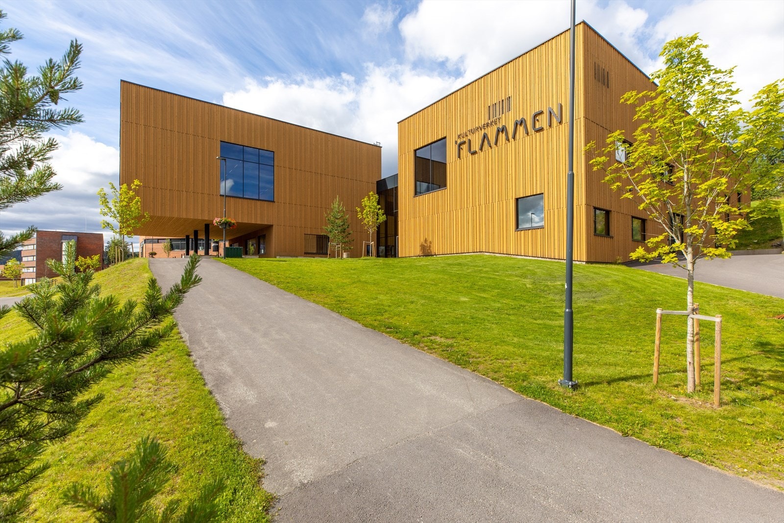 Kulturverket Flammen. Galleribilde