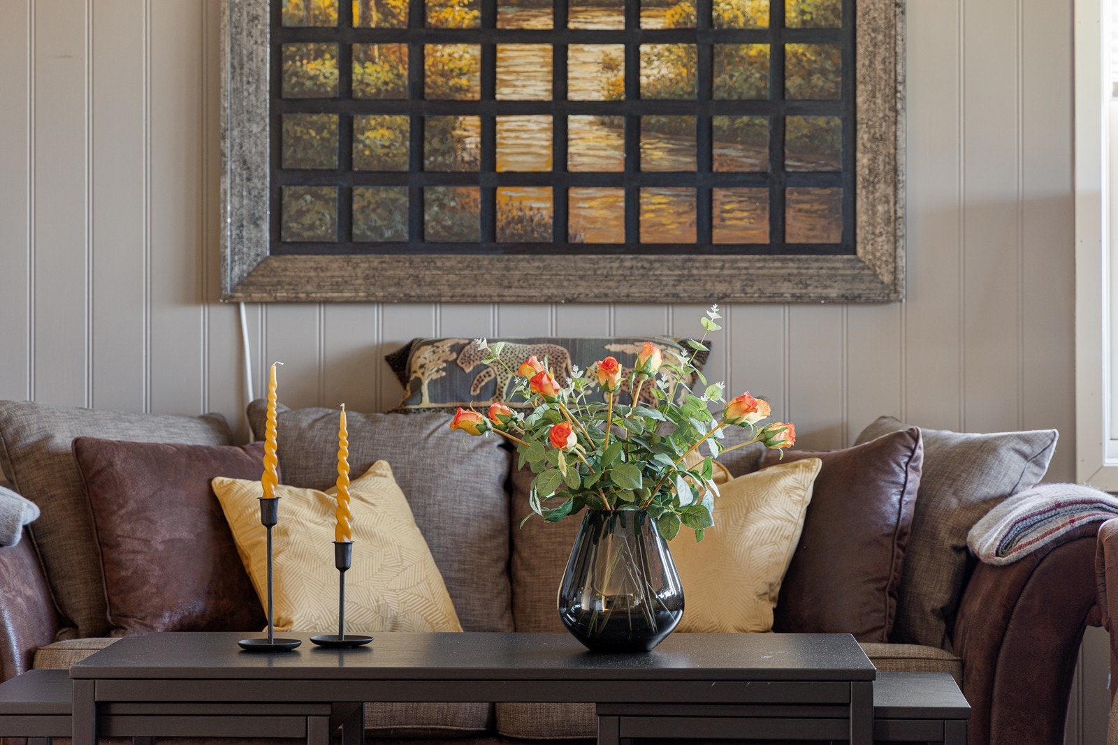 Detaljbilde stue. Galleribilde